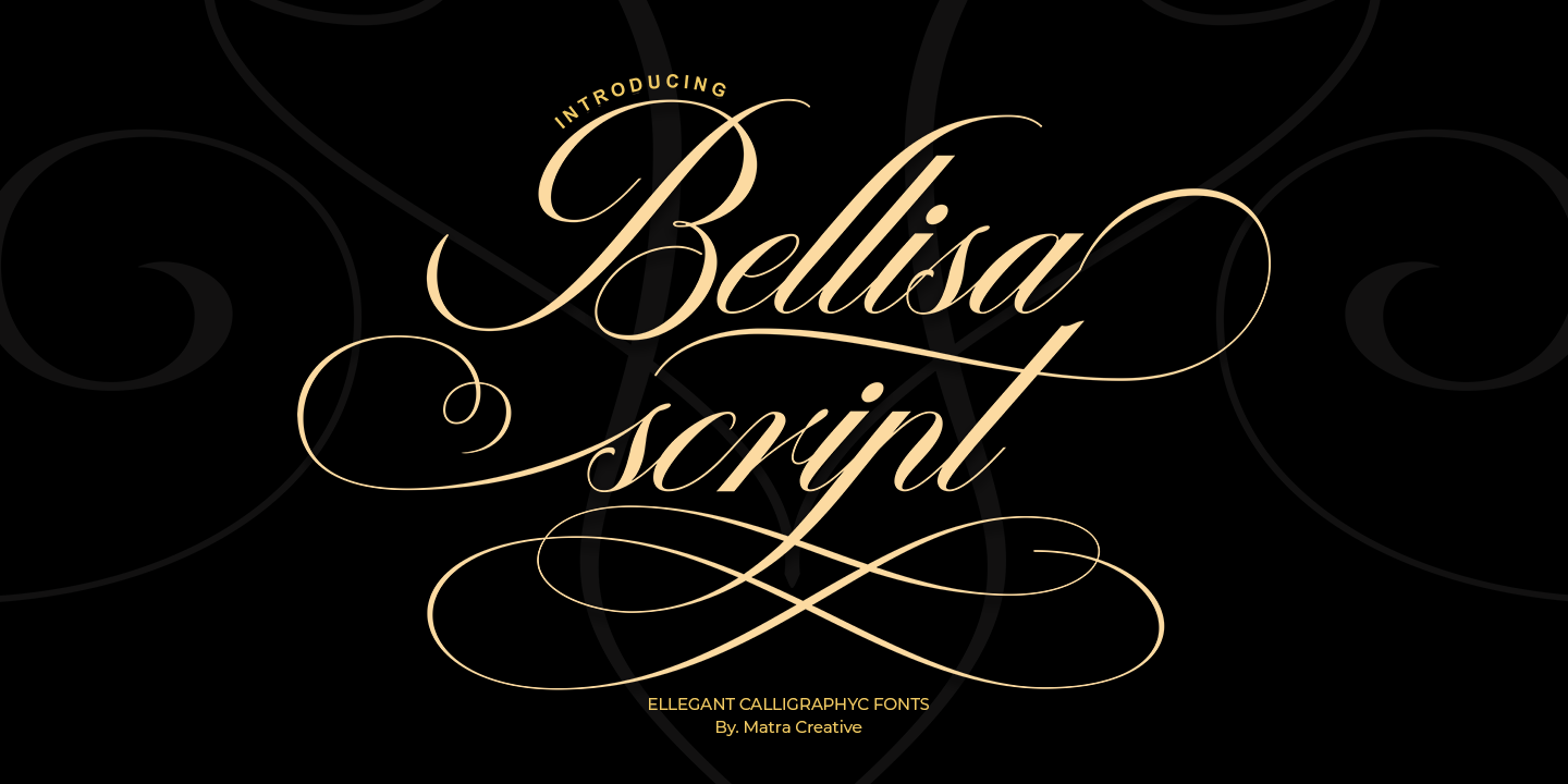 Czcionka Bellisa Script